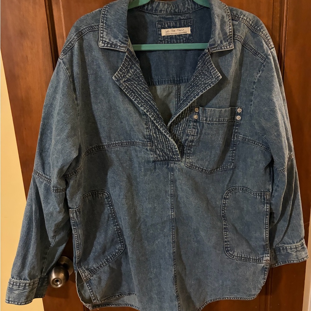 We The Free Classic Blue Jean Jacket